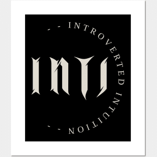 INTJ - Ni - Personality Type | MBTI | Myers Briggs | Typology | Mastermind | Architect Posters and Art